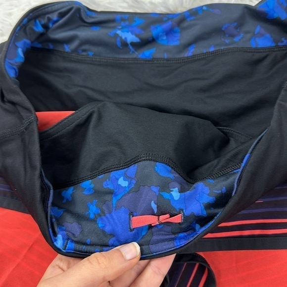 Lululemon Run: Speed Short *4-way Stretch Twisted Dune Alarming Black / Black - Picture 2 of 5